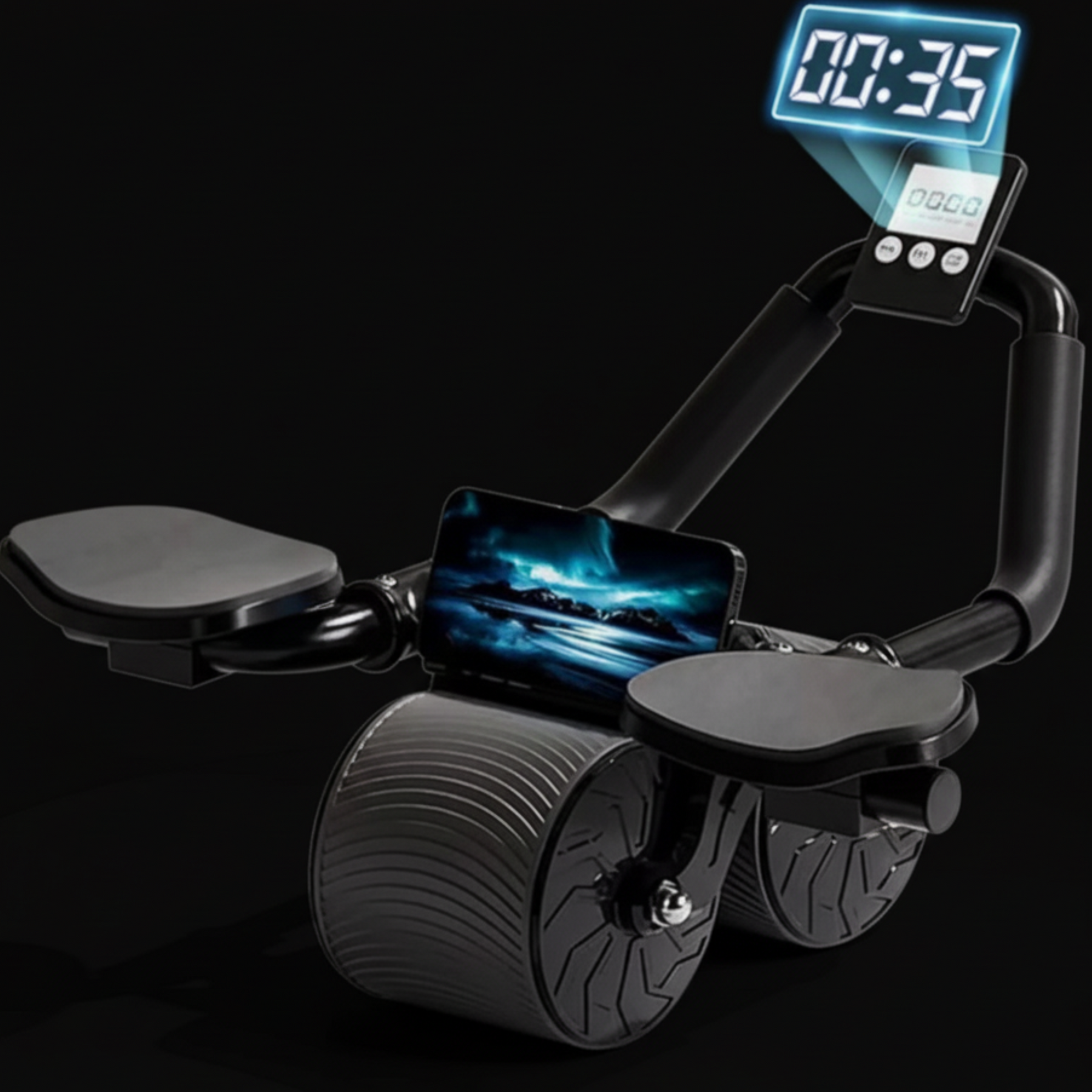 Royal Core Tracker - Roda Abdominal com Timer