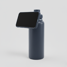 Royal Bottle - Garrafa Térmica com Suporte Magnético para Celular