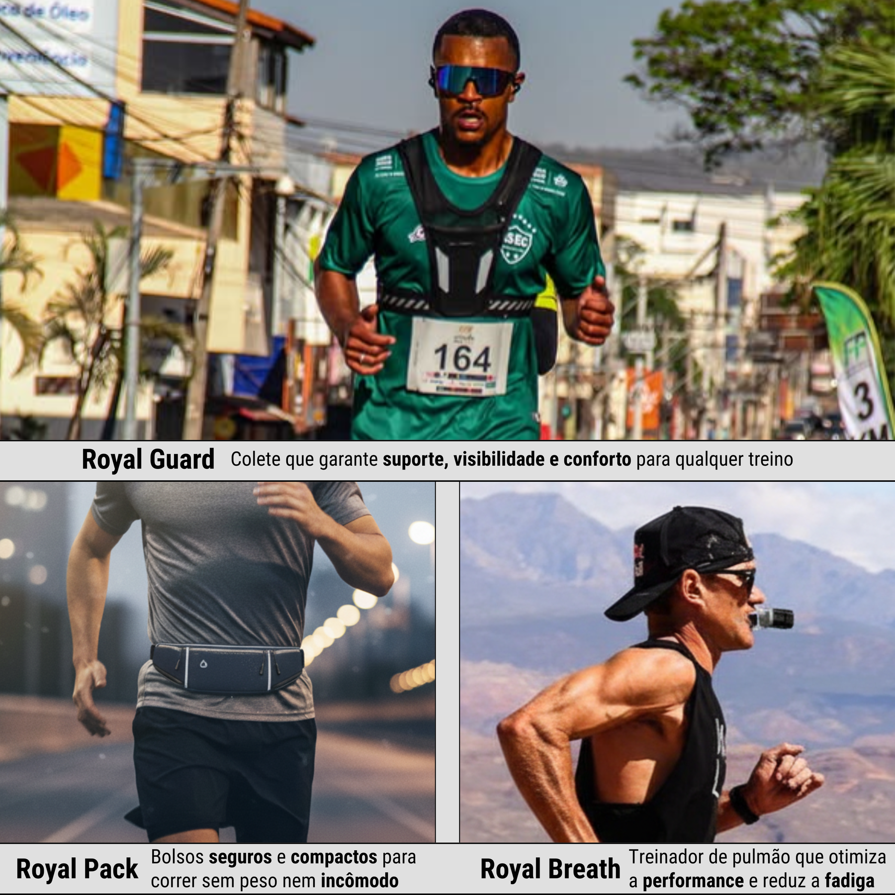 Royal Guard Pro - Colete Refletivo para Corrida